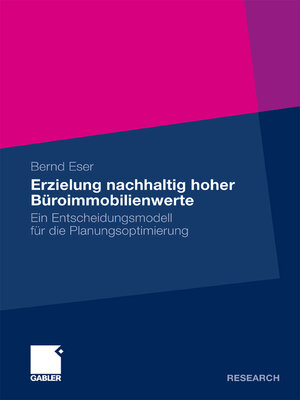 cover image of Erzielung nachhaltig hoher Büroimmobilienwerte